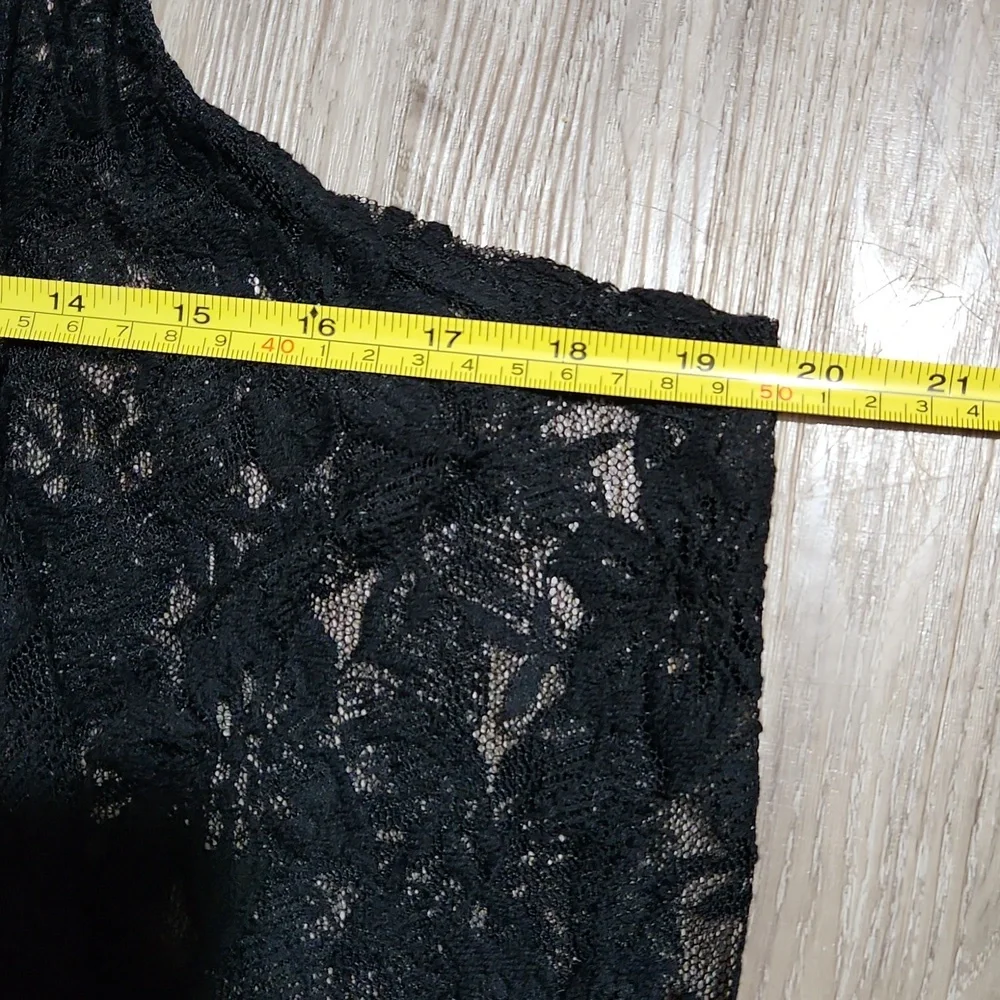 Daytrip Black High Low Lightweight Vest Women's Large - Picture 11 of 16